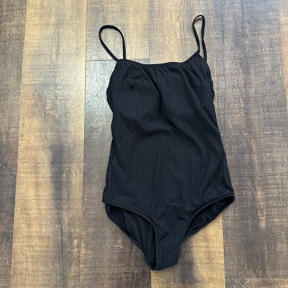 Albion Fit Black Cabo One-Piece Swimsuit - Size Small - Picture 1 of 8
